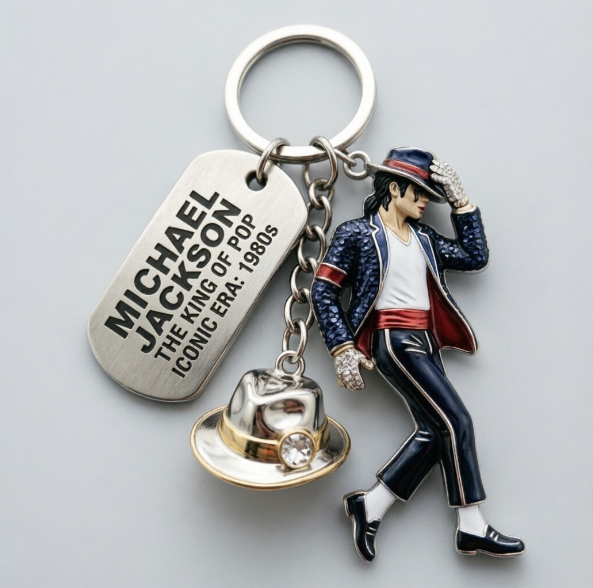 Party Favor Bag - Michael Jackson Keychain Backpack Bags Pendant