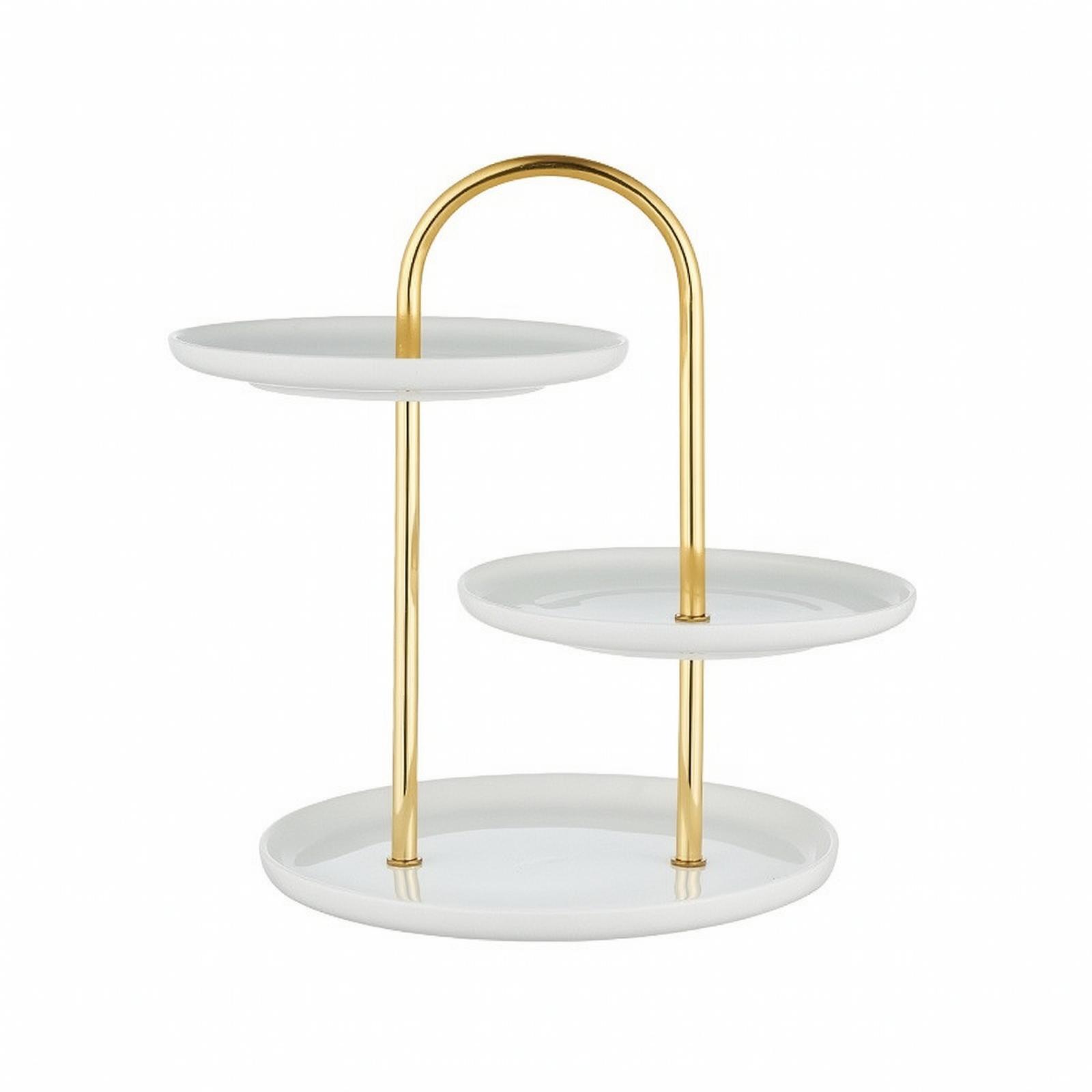 Tier Stand with Handle Ceramic - Cupcake Stand Tier 评论和价格