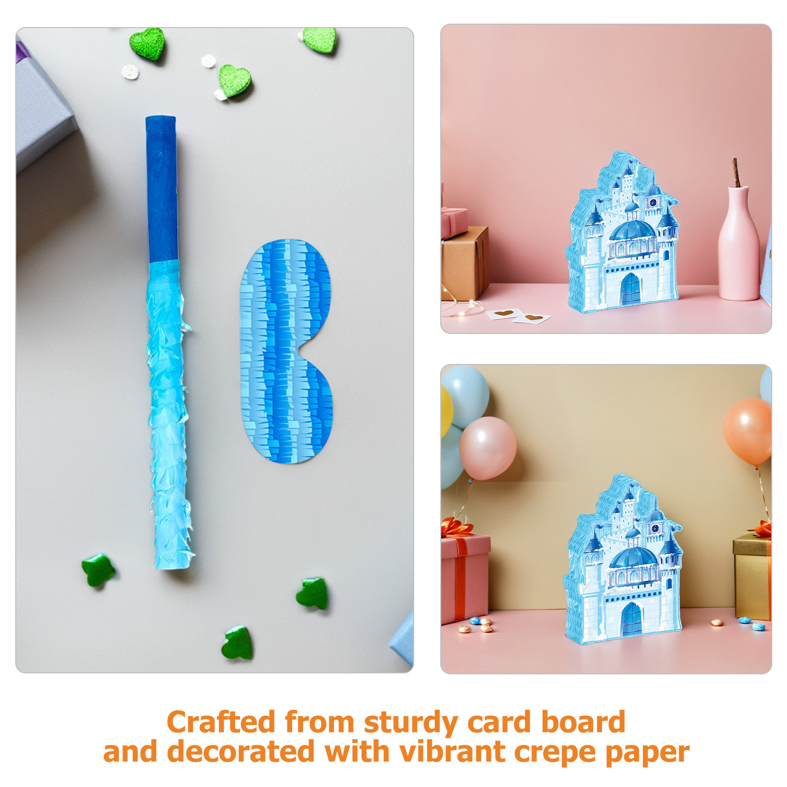1Set Sturdy Castle Pinata Deco - Centerpiece Stick 评论和价格