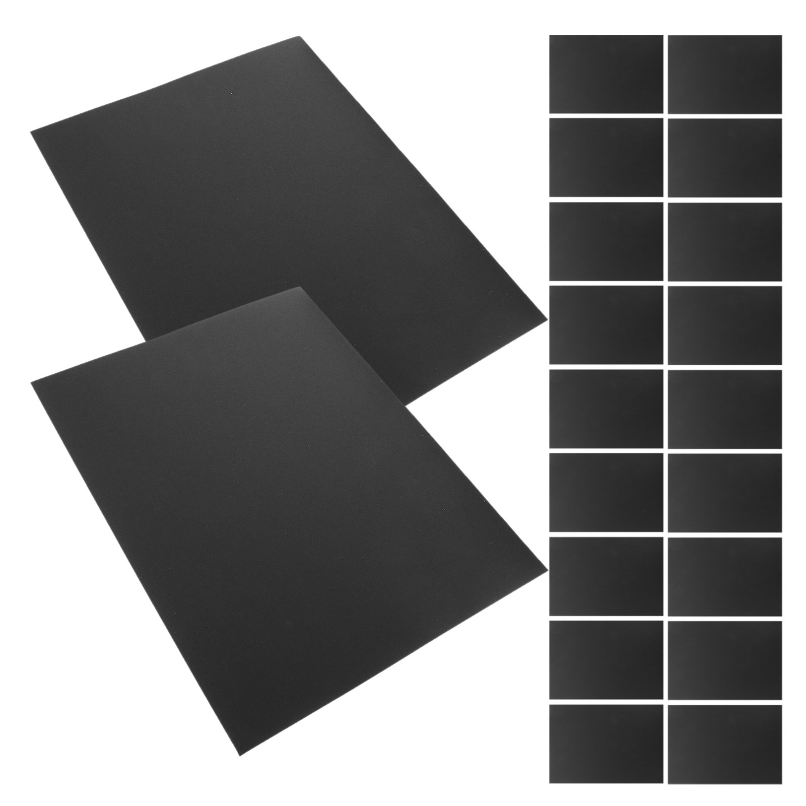60Pcs Black Cardstock Thick He - Papercraft Supply Invitation 评论和价格
