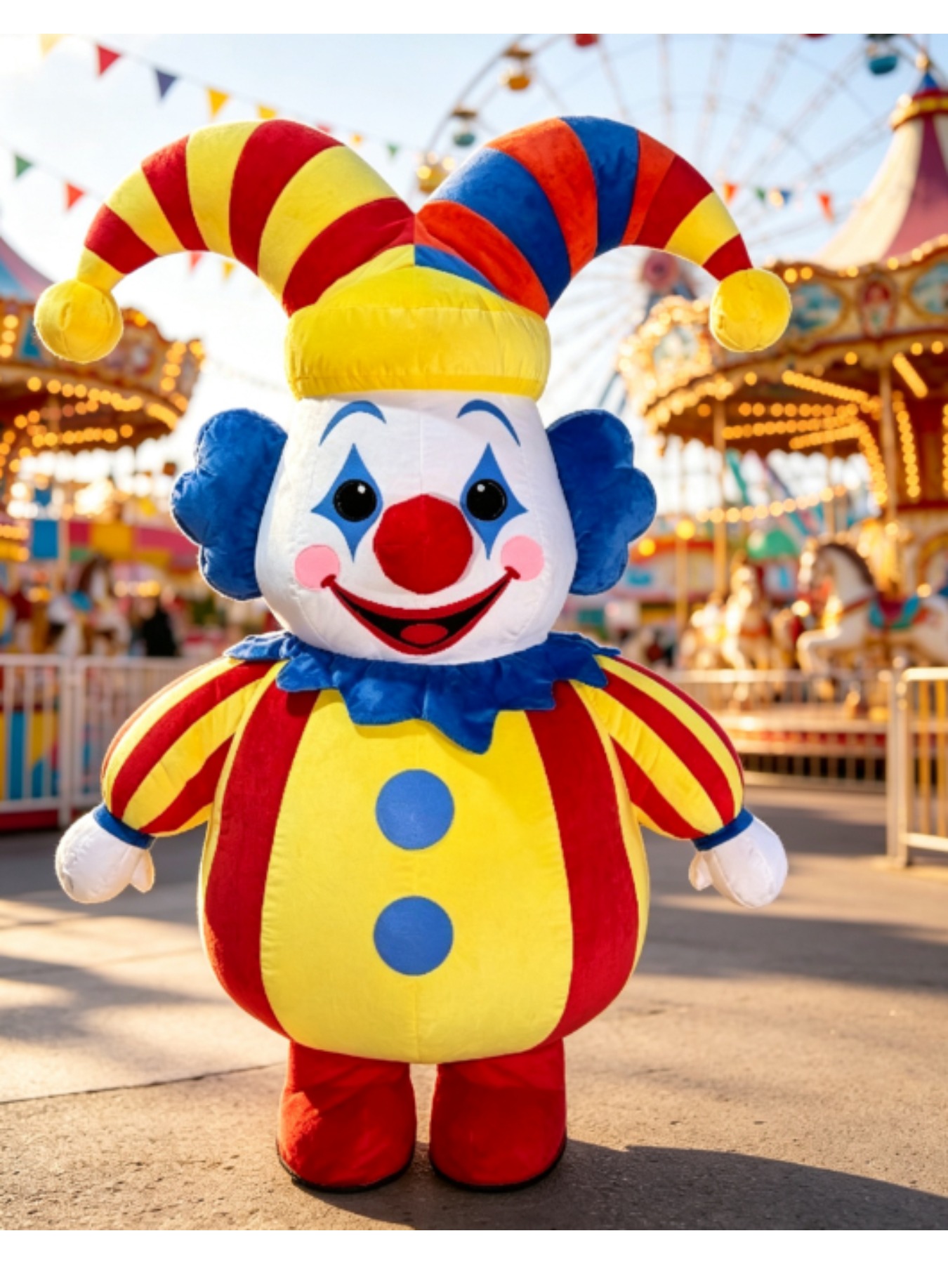 Inflatable Circus Clown Mascot - Event Party 评论和价格