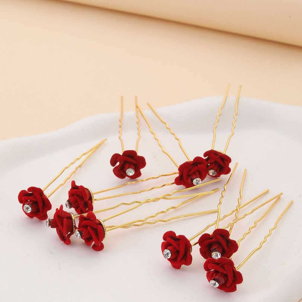 10Pcs Rose Hair Accessories We - Event Suppliers 评论和价格