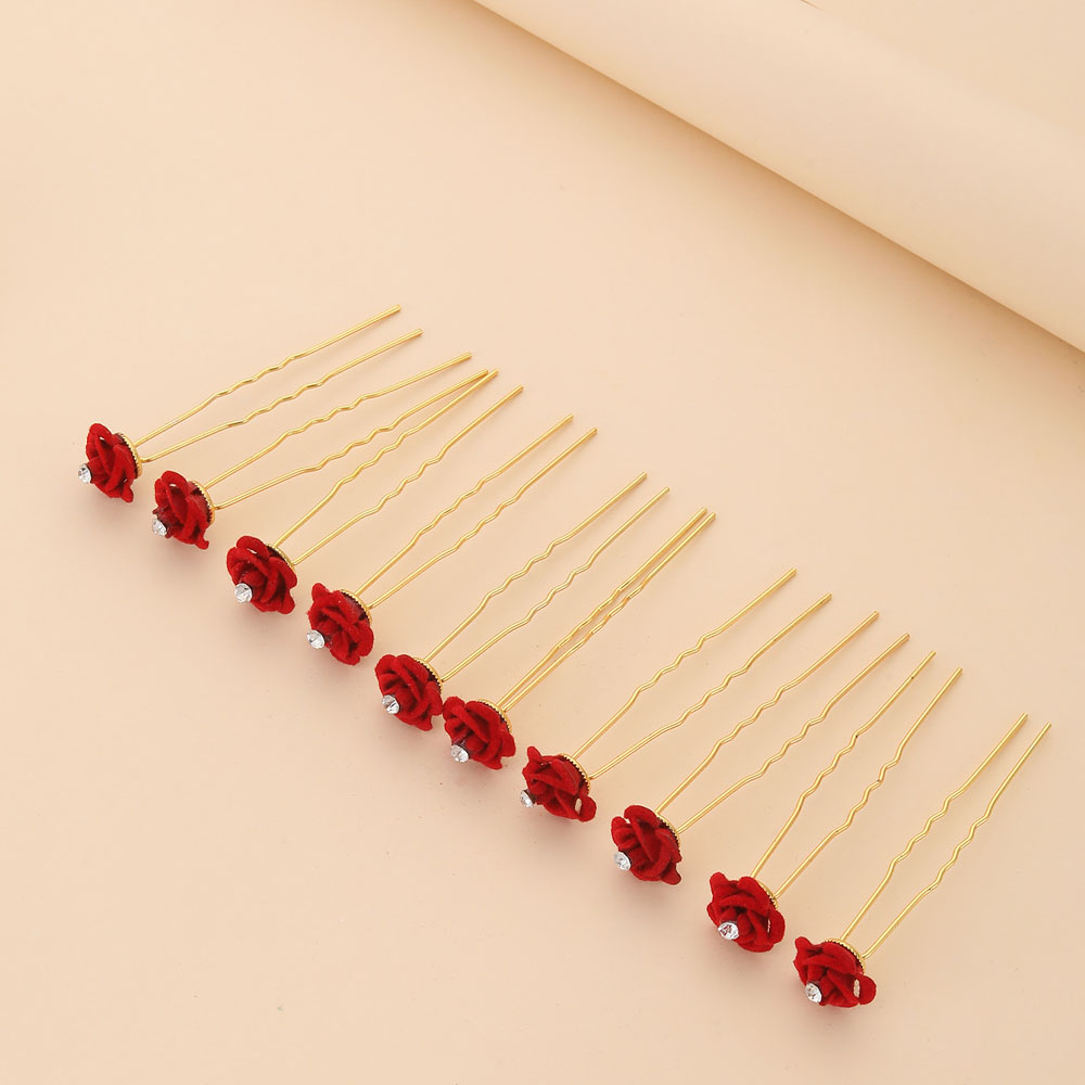 10Pcs Rose Hair Accessories We - Event Suppliers 评论和价格