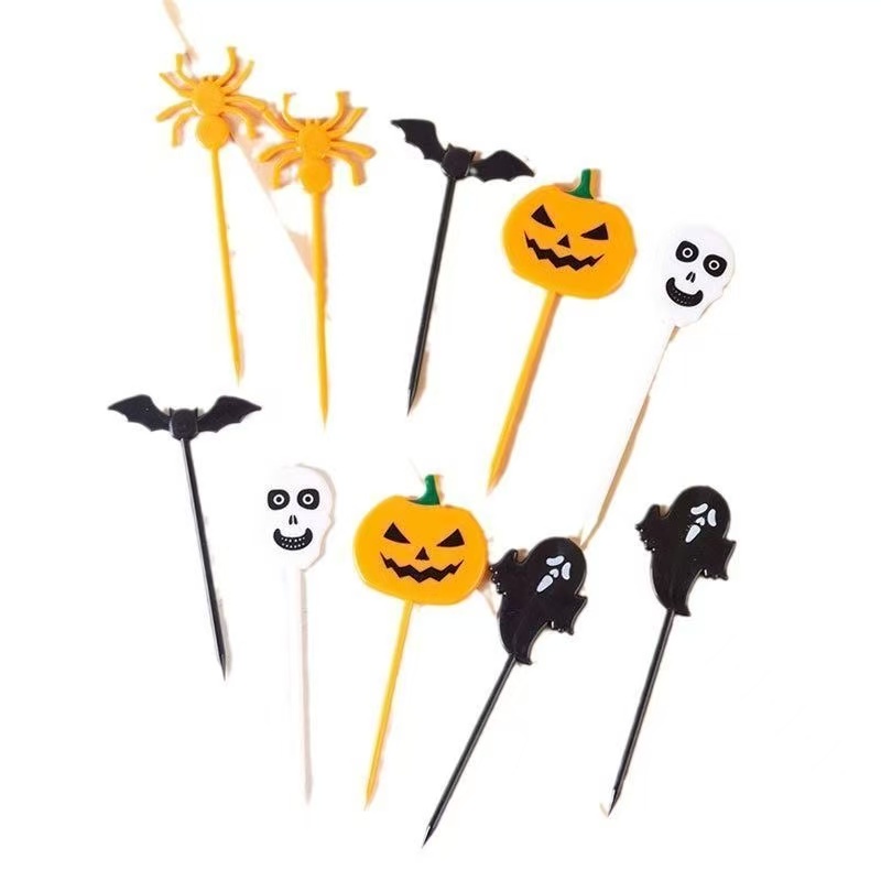 10pcs Halloween Plastic Toothp - Centerpiece Stick 评论和价格