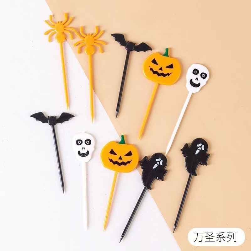 10pcs Halloween Plastic Toothp - Centerpiece Stick 评论和价格