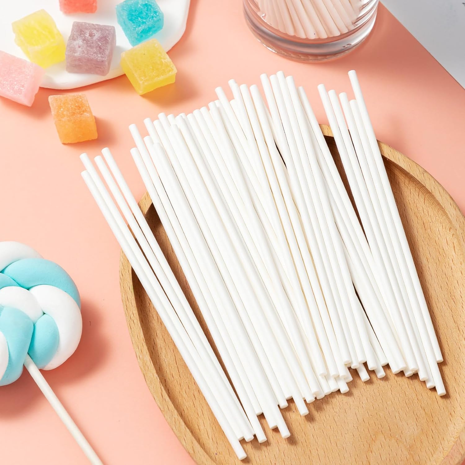 100Pcs DIY Candy Sticks Lollip - Cotton Candy Cone 评论和价格