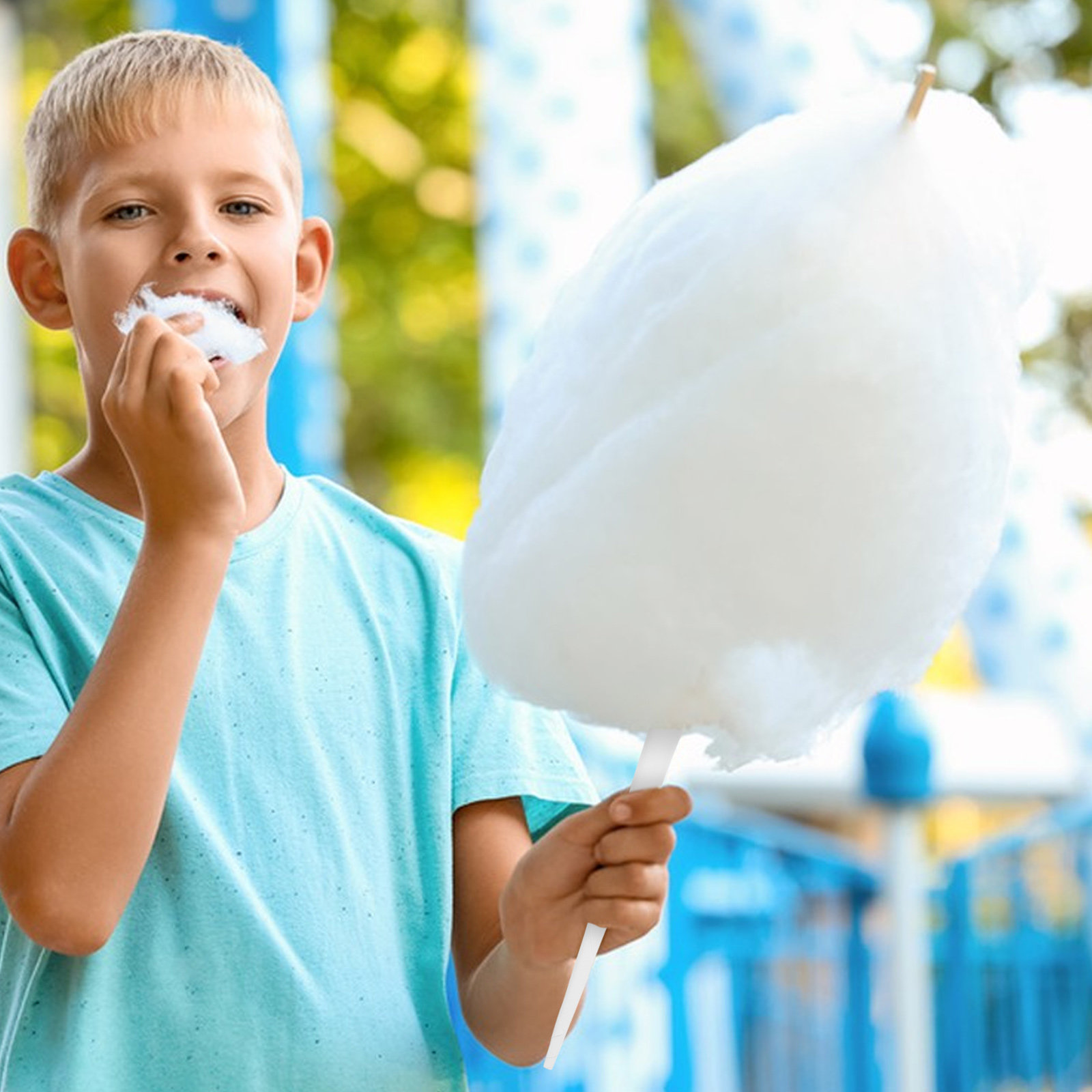 20Pcs Cotton Candy Paper Stick - Cotton Candy Cone 评论和价格