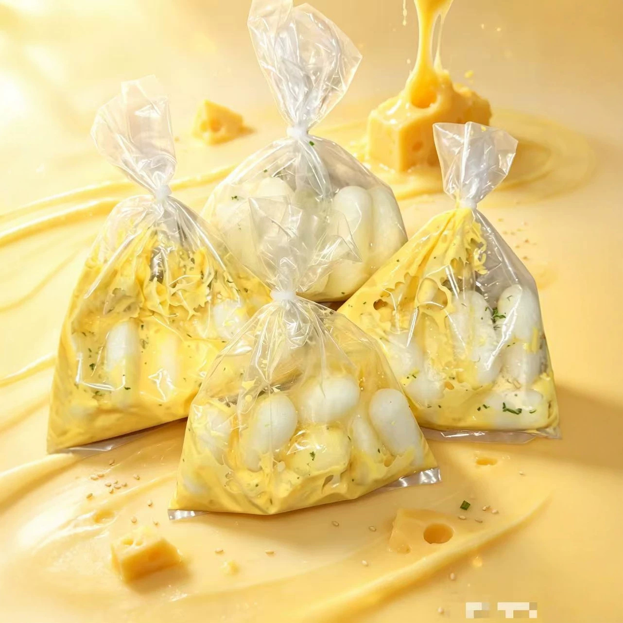 Crispy Squishy Pouch Handmade  - Party Favor Bag 评论和价格
