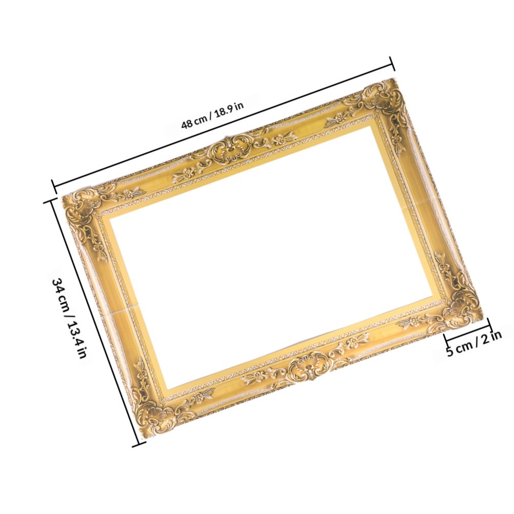 Unique Picture Frame Props Lig - Photo Booth Frame 评论和价格